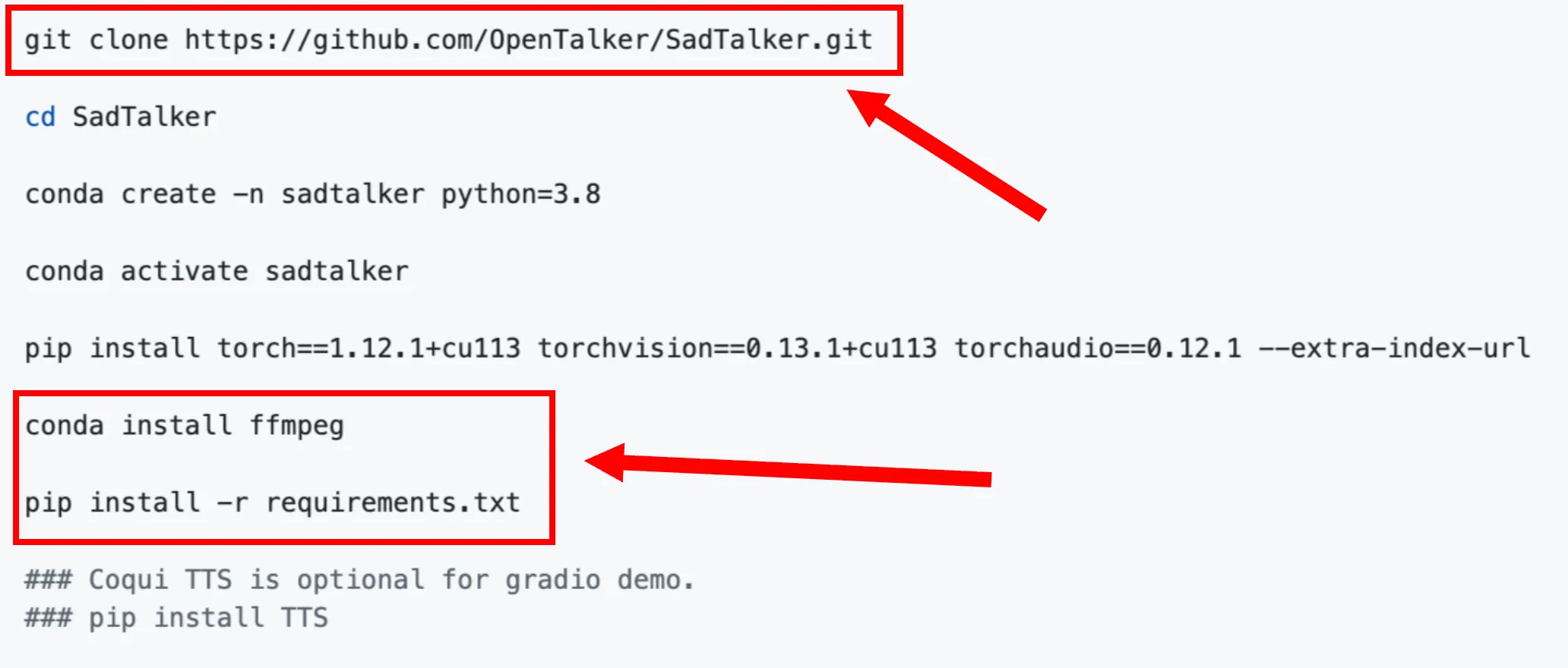 SadTalker Local Installation Guide